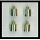 5mm Gold End Caps